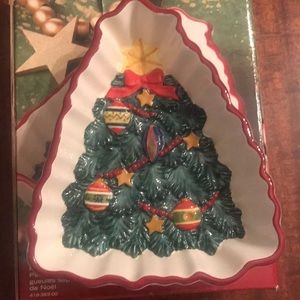 Pfaltzgraff Tree Tidbit Dish NIB